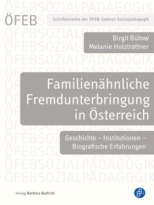 cover image of Familienähnliche Fremdunterbringung in Österreich